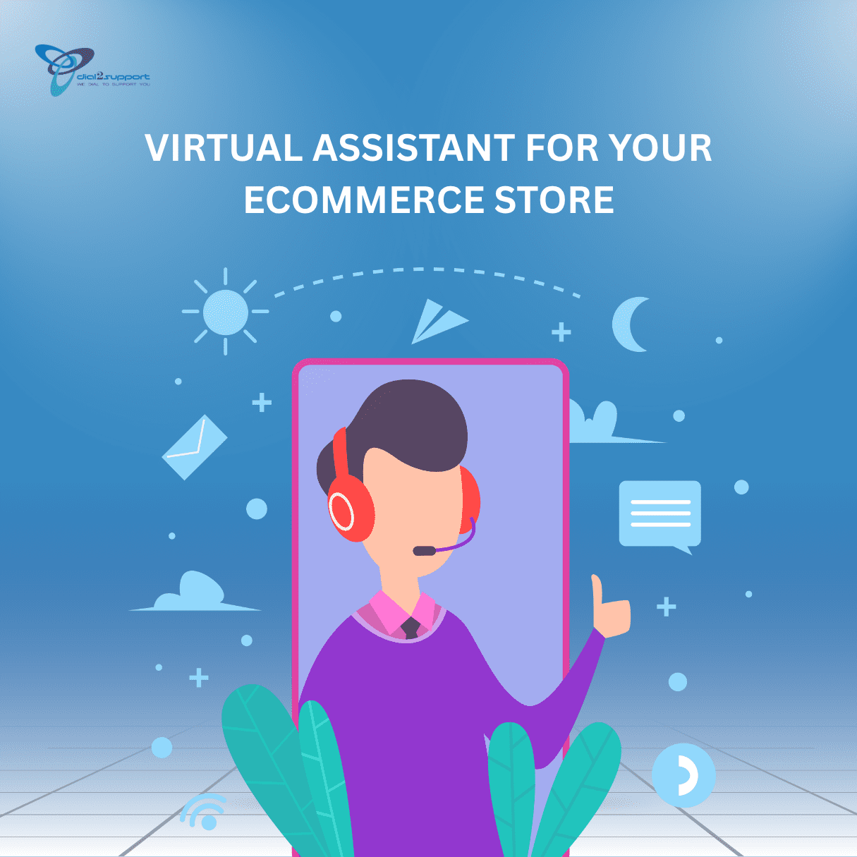 Virtual assistant for your Ecommerce Store